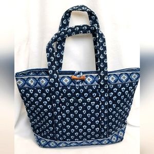Vera Bradley Nantucket Navy Toggle Tote